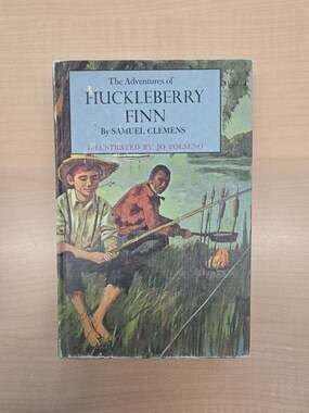 The Adventures of Huckleberry Finn by Samuel Clemens, Illustrated by Jo Polseno